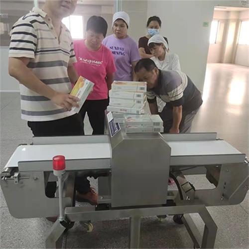 廣州福施福保健食品公司購(gòu)買(mǎi)使用善安金屬檢測(cè)儀